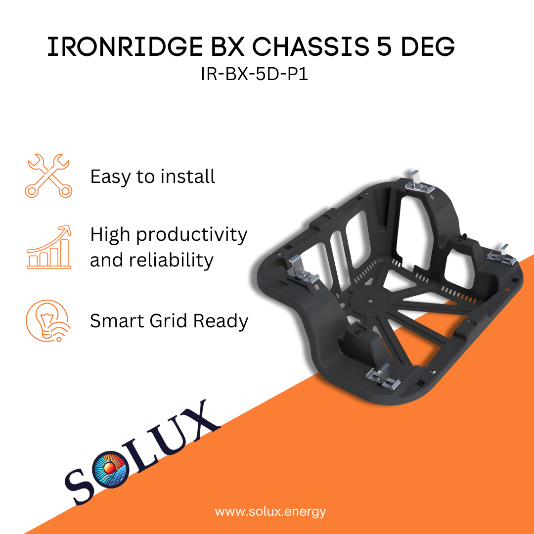 This is an image of Chassis Mount 5 deg by Ironridge
